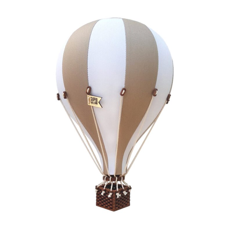Interjero dekoracija „Oro balionas“ – White, light brown