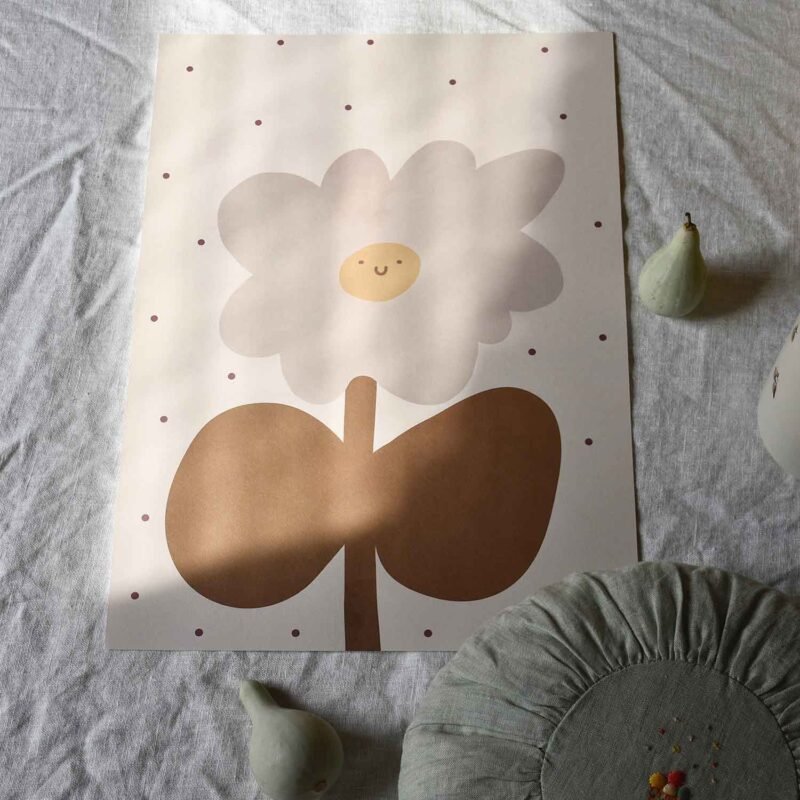Vaikiškas plakatas „Whoopsie Daisy!“ A4