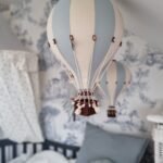 Interjero dekoracija „Oro balionas“ – White, light blue