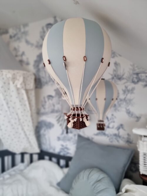 Interjero dekoracija „Oro balionas“ – White, light blue