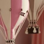 Interjero dekoracija „Oro balionas“ – White, powder pink