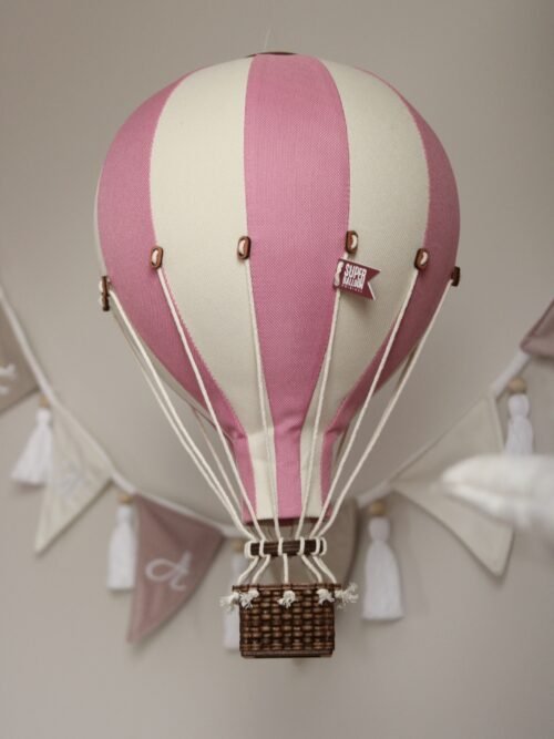 Interjero dekoracija „Oro balionas“ – White, powder pink