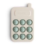 Mushie pop it žaislas - telefonas „Cambridge Blue“