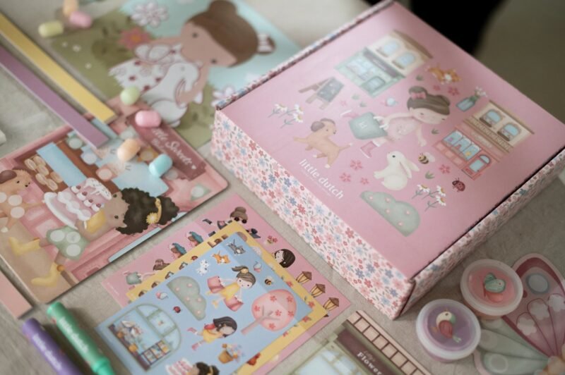 Little Dutch XL kūrybinis rinkinys „Rosa & Friends“